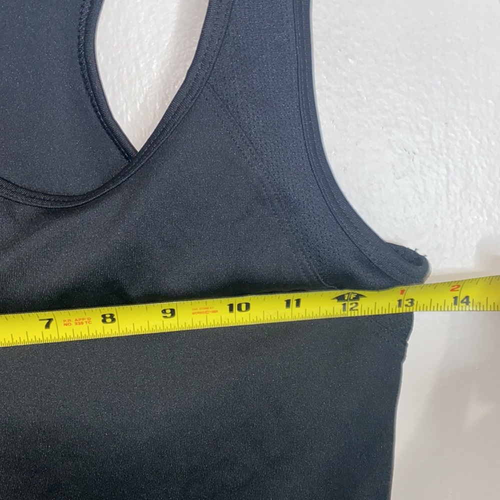 🌵Adorable Black Champion tank top with built in bra support! - Picture 5 of 7